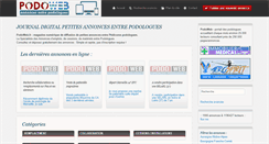 Desktop Screenshot of podoweb.fr